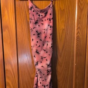 Wild Fable Pink Floral Backless Dress